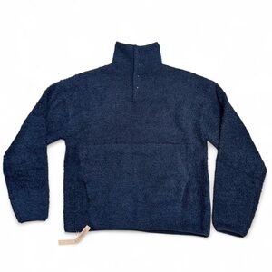 Skims Cozy Knit Pullover AP-POV-0396 Onyx | Size:  L/ XL